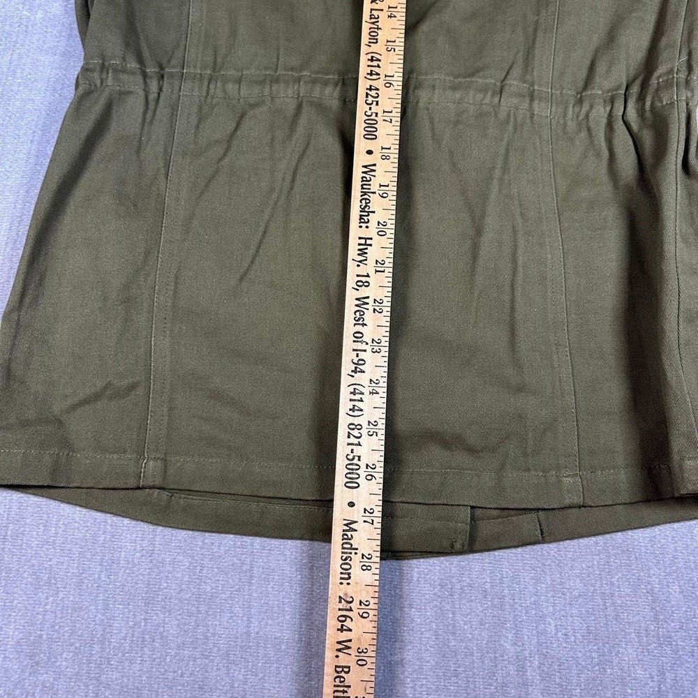 Unbranded Army Green Utility Field Jacket Cotton Military Coat Small B8C132 - Picture 5 of 6